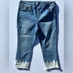 Westbound High-Rise Fit Elastic Waist Pants Size 14 Petite